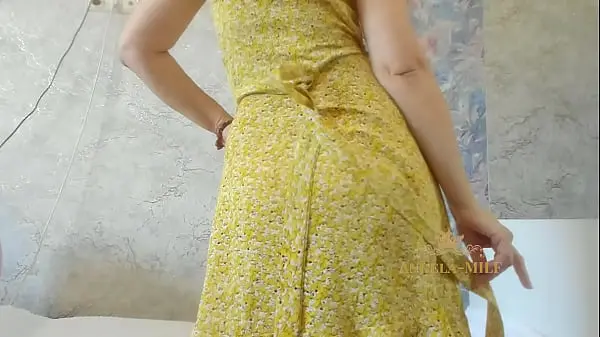 Thumbnail: Closeup of MILF's Hairy Pussy Stuffed with Toy
